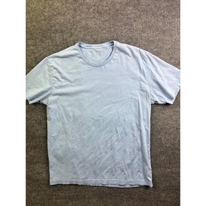 Georg Roth T-Shirt Mens XXL Light Blue 100% Pima Cotton Short Sleeve Crew Neck